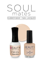 Rubber base & Nail Lacquer FRESH NUDE / SOULMATE